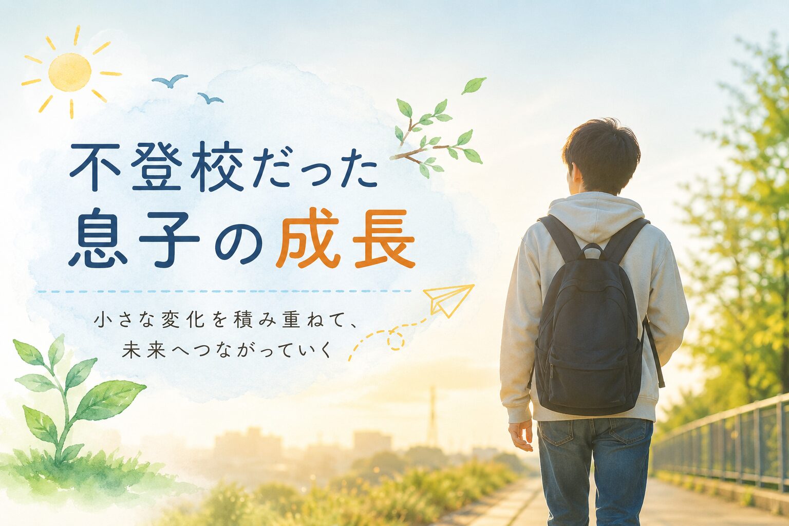 不登校だった息子の成長
